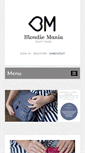 Mobile Screenshot of blondiemania.com